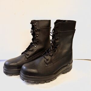 BATES DuraShocks Women’s 9 Tactical Boots Black Leather Steel Toe Military NEW